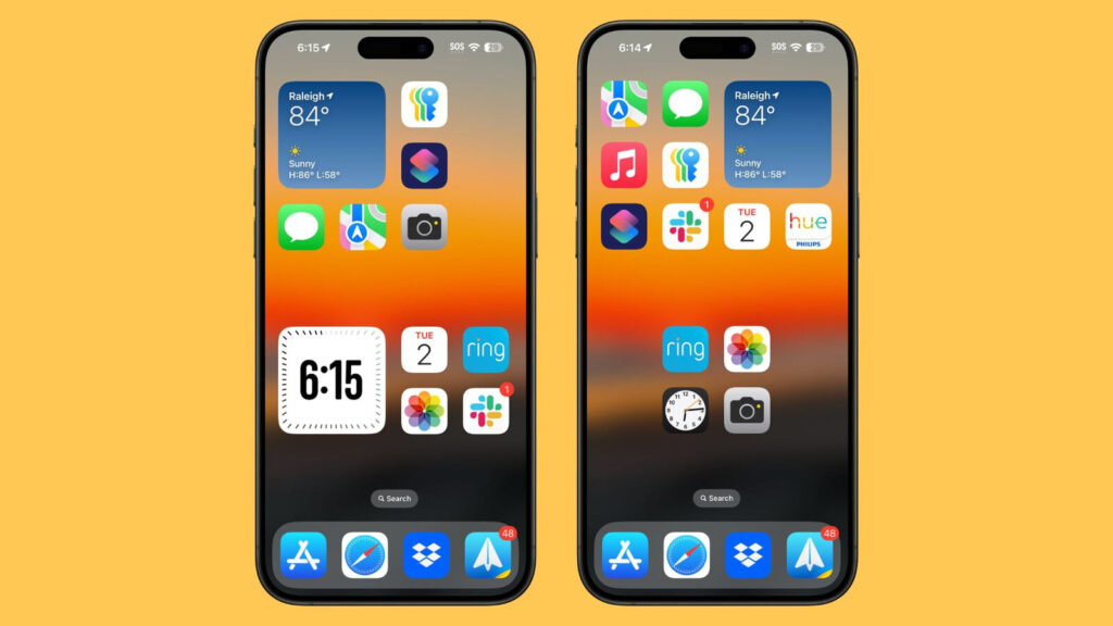 iOS 18 Homescreen icons